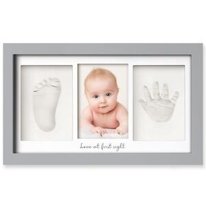 KeaBabies‎ Baby Handprint Footprint Keepsake Frame Kit Newborn Photo Frame NEW